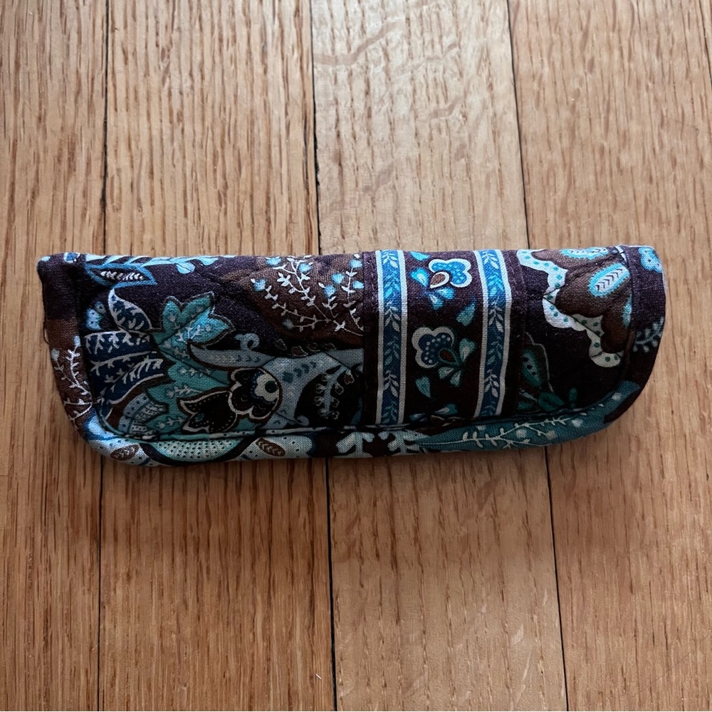 VERA BRADLEY glass Readers Case JAVA FLORAL 2016 Retired print